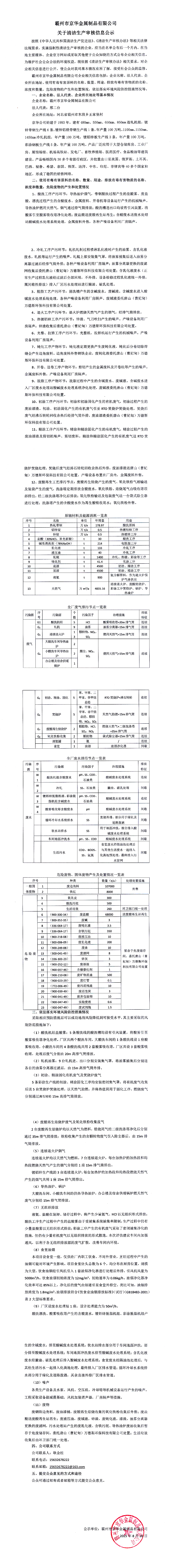 NG娱乐·（中国区）官方直营平台关于清洁生产审核信息公示